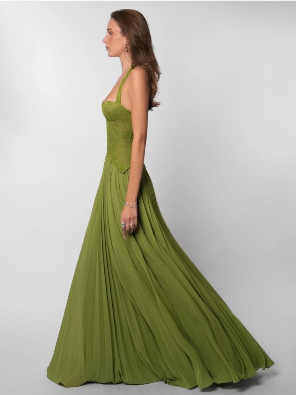 FENITY Size S Green Women Dress - Picture 3 of 13